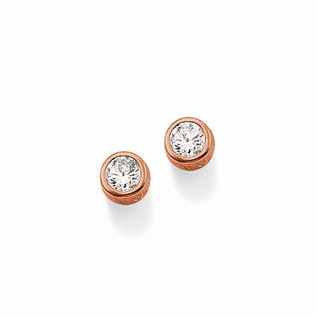 Thomas Sabo Damen Ohrringe Ohrstecker vergoldet Zirkonia GLAM & SOUL H1670