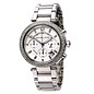 Michael Kors Edelstahl Damenuhr Parker Chronograph Chronograph silberfarben MK5353