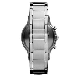 Armani Edelstahl Herrenuhr Armbanduhr Chronograph AR2459