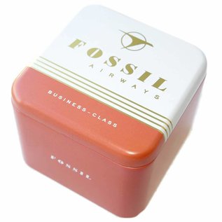 Fossil Fossil Uhrboxen Verpackung Schachteln Metall Geschenkbox NEU + Gebrauchsanleitung
