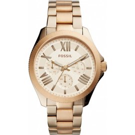 Fossil Fossil Damen Armbanduhr Cecile Edelstahl rosegoldfarben AM4634