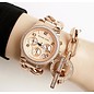 Michael Kors Michael Kors Damenuhr MK3247 Edelstahl Roségoldfarben Chronograph NEU
