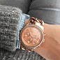 Michael Kors Michael Kors Damenuhr MK3247 Edelstahl Roségoldfarben Chronograph NEU