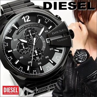 Diesel Herrenuhr Mega Chief DZ4283-schwarz-NEU