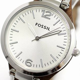 Fossil BRAUN LEDER DAMENUHR ARMBANDUHR GEORGIA ES3060