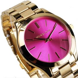 Michael Kors Michael Kors Damenuhr Mk3264 RUNWAY PINK goldfarben NEU