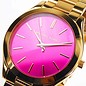 Michael Kors Michael Kors Damenuhr Mk3264 RUNWAY PINK goldfarben NEU