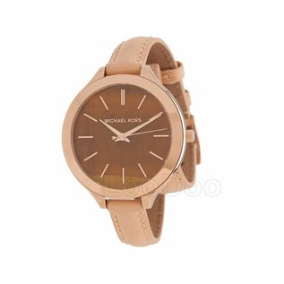 Michael Kors Michael Kors Leder Runway Rosegoldfarben MK2328