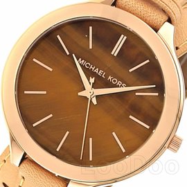 Michael Kors Michael Kors Leder Runway Rosegoldfarben MK2328