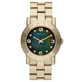 Marc Jacobs MARC by MARC JACOBS DAMENUHR NEU WATCH ZIRKONIA AMY goldfarben PERLMUT MBM8609