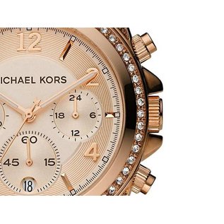 Michael Kors Michael Kors® Damenuhr Edelstahl rosegoldfarben MK5263 Blair Chronograph NEU