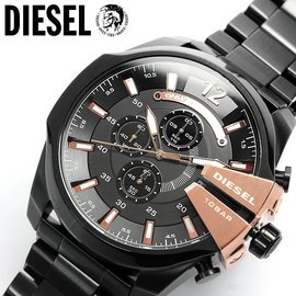 Diesel XL Diesel Herrenuhr Mega Chief DZ4309 schwarz NEU