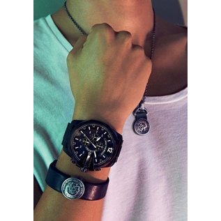 Diesel Herrenuhr Mega Chief DZ4283-schwarz-NEU