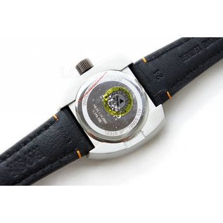 Boss HUGO BOSS ORANGE RETRO-DESIGN LEDER WATCH HERRENUHR 1512301 NEU
