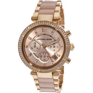 Michael Kors Michael Kors Damenuhr Edelstahl Roségoldfarben MK5896 Parker