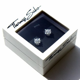 Thomas Sabo THOMAS SABO Zirkonia Silber Damen Ohrstecker Ohrringe Damen-Ohrstecker H1739-051-14