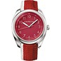 Calvin Klein Leder Armbanduhr IMPULSE Herrenuhr  rot K5811191