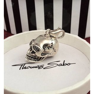 Thomas Sabo SILBER REBEL AT HEART TOTENKOPF CHARM ANHÄNGER T0003-051-11 NEU