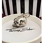 Thomas Sabo SILBER REBEL AT HEART TOTENKOPF CHARM ANHÄNGER T0003-051-11 NEU