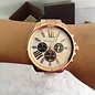 Michael Kors Michael Kors Armbanduhr XL Chronograph Unisex MK5712 rosegoldfarben