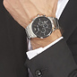 Armani Edelstahl Herrenuhr Armbanduhr Chronograph AR2460 silberfarben NEU