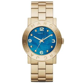 Marc Jacobs MARC by MARC JACOBS DAMENUHR NEU WATCH ZIRKONIA AMY goldfarben PERLMUT MBM8624-NEU