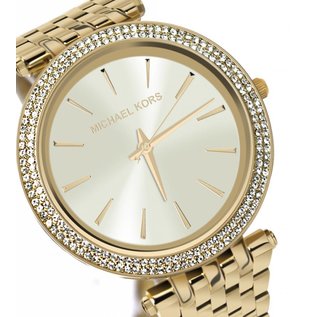 Michael Kors Slim Damenuhr Edelstahl goldfarben MK3191 NEU