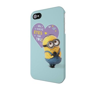 Anthony Stark Minion Handy Schale Hülle Hard Case Cover "Carl" Apple iPhone 4/4S