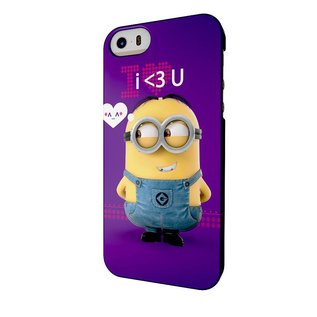 Anthony Stark Minion Apple iPhone 5 / 5s Handy Hülle Cover Schale "i Love You" Apple