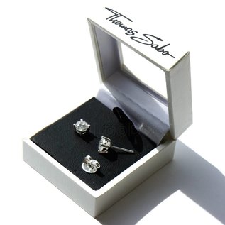 Thomas Sabo Thomas Sabo Sterlingsilber Zirkonia Damen Ohrringe Ohrstecker H1561-051-14