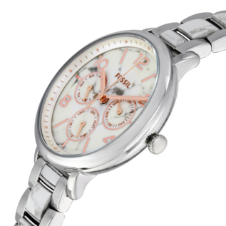 Fossil Edelstahl Damenuhr ES3939 JACQUELINE Armbanduhr