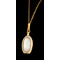 Cerruti 1881 CERRUTI Rarität goldfarbe Damen  Halskette Sterlingsilber Collier 4335040 Perla