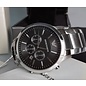 Armani Edelstahl Herrenuhr Armbanduhr Chronograph AR2460 silberfarben NEU