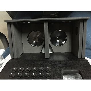United Technics 3D Cardboard VIRTUAL-REALITY VR Headset  "OCTOPUS"