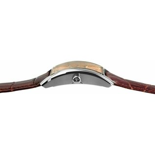 Joop JJoop Armbanduhr, Herren, Farbe braun, Design klassisch, Armband Leder, Modellname Square Big-Date, Modellnummer TM4451