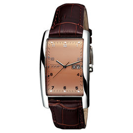 Joop JOOP! CLASSIC LEDER HERRENUHR SQUARE BIG-DATE TM4451