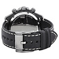 Fossil Herren-Armbanduhr XL TRAVELER Analog Leder schwarz CH2914