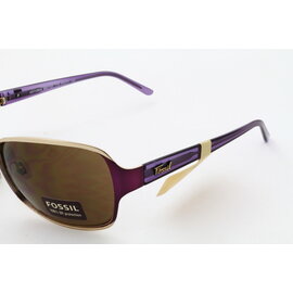 Fossil Fossil SONNENBRILLE Damen Violett goldfarben MS7107710