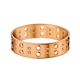 Calvin Klein CALVIN KLEIN Notch Edelstahl Armspange Armband rosegoldfarben KJ22BB0101 NEU!