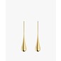Calvin Klein CALVIN KLEIN Damen Ohrringe Ohrhänger Edelstahl goldfarben Ellipse KJ03JE010100