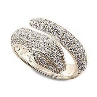 Thomas Sabo THOMAS SABO Rarität!! Silber Damen Ring Zirkonia Glam Soul SCHLANGE TR1762 NEU!!