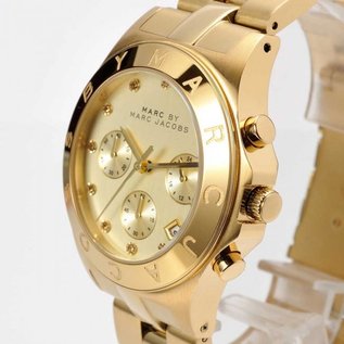 Marc Jacobs MARC JACOBS Damenuhr Chronograph Zirkonia BLADE MBM3101  NEU