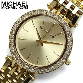 Michael Kors Slim Damenuhr Edelstahl goldfarben MK3191 NEU