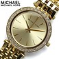 Michael Kors Slim Damenuhr Edelstahl goldfarben MK3191 NEU