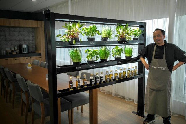 PARUS, Eco Natura Divider, 180cm hoog, 190cm breed, 3 lagen, 180 Watt