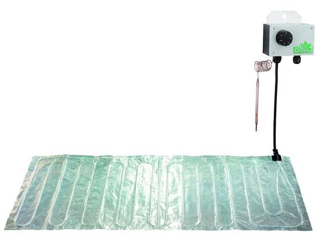 Aluminium grond verwarmings mat 100 x 100cm (150W) Aluminium grond verwarmings mat 100 x 100cm (150W)