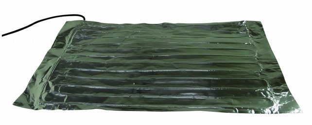 Heatwave 87 x 87cm. 114Watt verwarmings mat