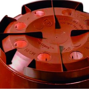 3-Liter-Topf abtropfen lassen