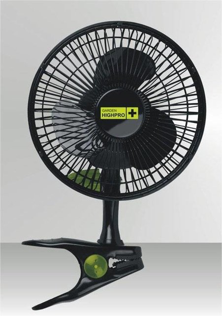 Clip fan (Clipfan) 15cm black with fastening clip