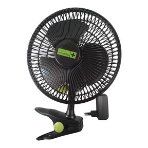 Clipventilator (Clipfan) ECO 20cm zwart met bevestigingsclip Ultra Zuinig